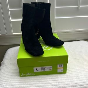 Sam Edelman black suede boots